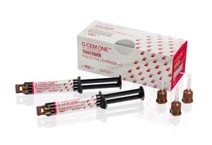 G-CEM ONE Universal Self-Adhesive Resin Cement, Translucent, Twin Refill, 4.6 g Syringes, 2/Pk, 013674 thumbnail 11