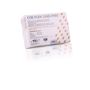 Coe-Flex Lead-Free Polysulfide Impression Material, Regular Body, Regular Set, Standard Package, 90 mL Base / 45 mL Catalyst / 15 mL Adhesive, 131002 thumbnail 7