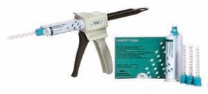 GC America Exabite II NDS VPS Bite Registration Creme, Fast Set, Aqua, 48 mL Cartridge, 2-Pack, 132412 thumbnail 6