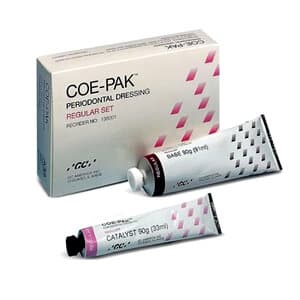 Coe-Pak Periodontal Dressing, Regular Set, Standard Package, 90 g Base & 90 g Catalyst, 135001 thumbnail 11