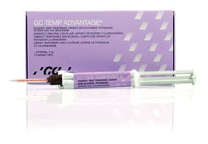 GC Temp Advantage Temporary Cement, Bulk Package, 7.5 g Syringes, 4/Pk, 136507 thumbnail 12