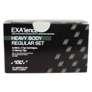 EXA'lence VPES Impression Material Refill, Heavy Body, Regular Set, 48 mL Cartridges, Dark Green, 4/Pkg with 12 Mixing Tips, 137004 thumbnail 10