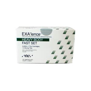 EXA'lence VPES Impression Material, Heavy Body, Fast Set, 48 ml Cartridge Refill with Tips, 4/Pk, 137014 thumbnail 10