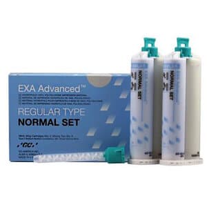 GC America EXA Advanced VPS Impression Material, Regular Body, Normal Set, 48 mL Cartridges, 2/Pk with Mixing Tips, 137117 thumbnail 7
