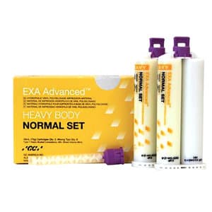 EXA Advanced VPS Impression Material, Heavy Body, Normal Set, 48 mL Cartridges, Value Pack, 8/Pk, 138116 thumbnail 7