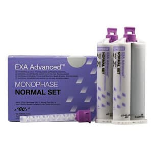 GC America EXA Advanced VPS Monophase Normal-Set Impression Material, 48 mL Cartridges, Purple, Value Pack 8/Pk, 138118 thumbnail 7