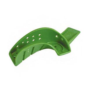COE Spacer Disposable Perforated Impression Trays, #30D, Partial Upper Left/Lower Right, Green, 12/Pk, 253012 thumbnail 10