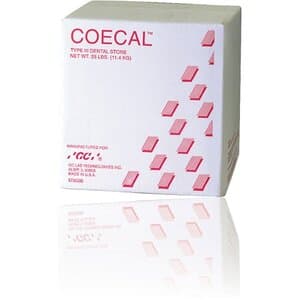 COECAL Type III Laboratory Stone, Buff, 25 lb, 1/Pk, 310125 thumbnail 8