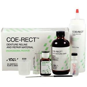 Coe-Rect Self-Curing Rigid Denture Reline & Repair Material, Professional Pack, 6 oz Powder, 6 oz Liquid, 14 mL Repair Liquid, 343001 thumbnail 13