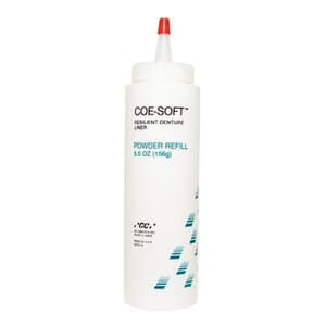 COE-Soft Resilient Denture Reline Material, Powder Refill, 5.5 oz Bottle, Pink, 344022 thumbnail 11