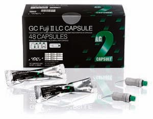 GC Fuji II LC Light-Cured Resin-Reinforced Glass Ionomer Restorative Capsules, Light Shade Assortment, 24/Box, 425015 thumbnail 17