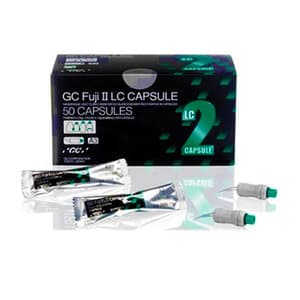 GC Fuji II LC Light-Cure Resin-Reinforced Glass Ionomer Restorative Capsules, Shade A3, 0.1 ml, 48/Pk, 425003 thumbnail 12