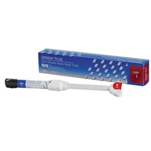 GC America GRADIA PLUS Heavy Body Paste GHB-1, 3.3 mL Syringe/Bottle, 901087 thumbnail 3