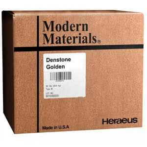 Kulzer Modern Materials Denstone Golden Type III Model Stone, 45 lb Carton, 50046185 thumbnail 6