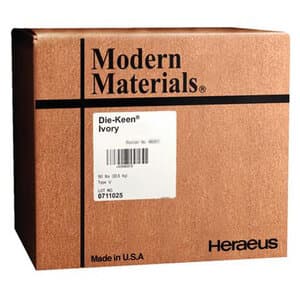 Kulzer Die-Keen Type V High Strength Die Stone, Ivory, 25 lb Carton, 50046615 thumbnail 6