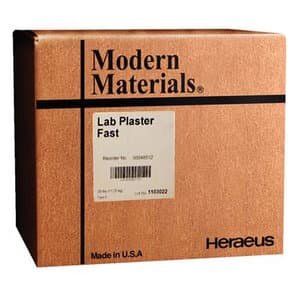 Modern Materials Lab Plaster, Fast Set, Type II, White, 45 lb Box, 50048552 thumbnail 7