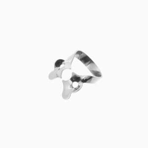 Ivory Stainless Steel Rubber Dam Clamp, #1, Winged, Regular Bicuspid, 50057306 thumbnail 6