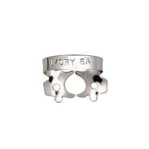 Ivory Rubber Dam Clamp #8A, Winged, Stainless Steel, Upper & Lower Molar, 50057336 thumbnail 6