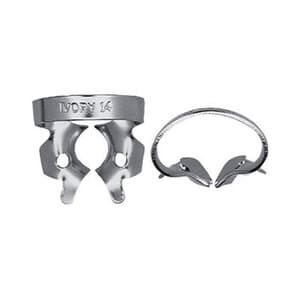 Ivory Stainless Steel Rubber Dam Clamp, #14, Winged, Regular Molar, 50057354 thumbnail 10