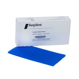Surgident Periphery Wax Sticks, Blue, 60/Box, 50092189 thumbnail 11