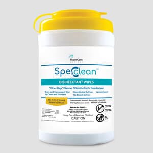 Spec Clean™ Disinfectant Wipes, 6" x 6.75", Canister of 240, PSWC thumbnail 4