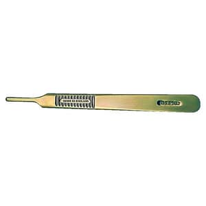 #3 Surgical Scalpel Handle, Fits Blades 10-15, 5/Pack - #3 Surgical Blade Handle - Image 1