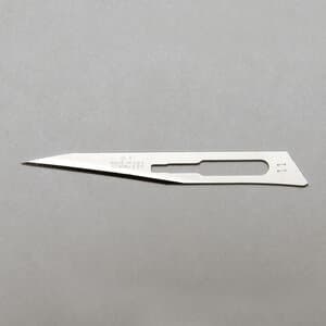 BD Bard-Parker Surgical Blade #11, Sterile, Stainless Steel, Box/150 - BD Surgical Blade Sterile #11 Stainless Steel Box/150 - Image 1