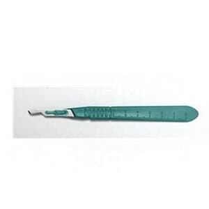 Disposable Sterile Stainless Steel Scalpel #15, Pack of 10 - #15 Sterile Disp. Stainless Steel Scalpels (10) - Image 1