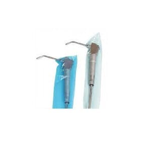 Crosstex Syringe Sleeves with Pre-Cut Opening, Blue, 2.5" x 10", 500/Box, BCSSBO thumbnail 3