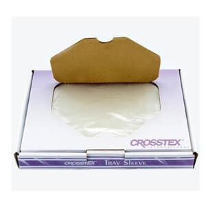 Crosstex Tray Sleeves, 7.5" x 10.5", Clear Plastic, Fits Mini Trays, 500/Bx, BCTS710 thumbnail 5