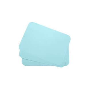Crosstex Bracket Heavyweight Paper Tray Covers, Ritter Size B, 8.5" x 12.25", Aqua, 1000/Pk, FBAQ thumbnail 12