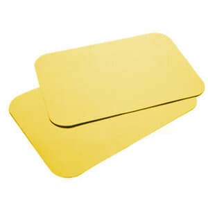 Crosstex Bracket Heavyweight Paper Tray Covers, Ritter Size B, 8.5" x 12.25", Yellow, 1000/Pk, FBYE thumbnail 3