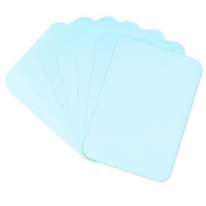 Crosstex Bracket Heavyweight Paper Tray Covers, SS White #20, Size D, 10.25" x 15.75", Blue, 1000/Pk, FDBL thumbnail 5