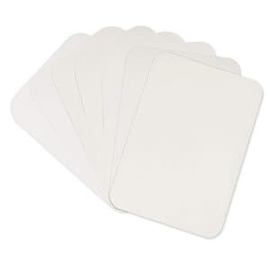 Crosstex Bracket Heavyweight Paper Tray Covers, Midwest #E, 9" x 13.5", White, 1000/Pk, FEWH thumbnail 6