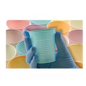 Crosstex Advantage Disposable Dental Cups, 5 oz, Blue, 1000/Cs, CXABL thumbnail 2