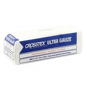 Crosstex Ultra Gauze Non-Woven Sponges, 2" x 2", 4-Ply, Non-Sterile, 5000/Case, ENCNWU thumbnail 6