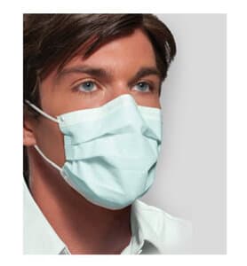 Crosstex Ultra FogFree Earloop Surgical Face Mask, ASTM Level 3, Blue, 40/Box, GCFCX thumbnail 20