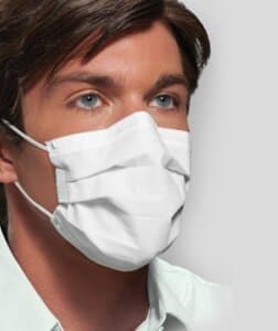 Crosstex Ultra Sensitive FogFree Earloop Face Mask, ASTM Level 3, White, 40/Box, GCFCXSF thumbnail 20