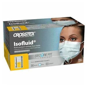 Isofluid™ Earloop Mask with Secure Fit™ Technology, ASTM Level 1, Blue, 50/Box, GCIBLSF thumbnail 16