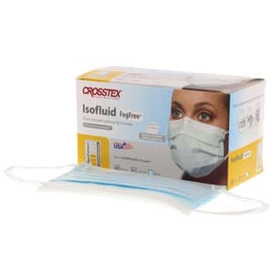 Isofluid FogFree Earloop Surgical Face Mask, ASTM Level 1, Anti-Fog, Fluid Resistant, Blue, 40/Box, GCICXB thumbnail 15