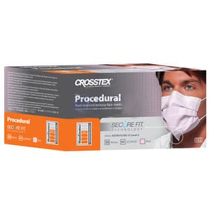 Secure Fit™ Procedure Earloop Face Mask, ASTM Level 2, Pink, One Size Fits Most, 50/Box, GCPPKSF thumbnail 16