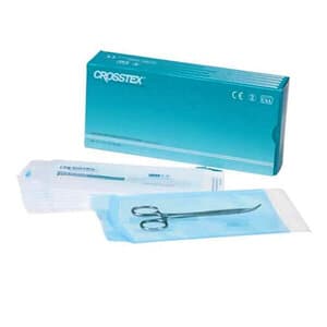 Crosstex Duo-Check Self-Seal Sterilization Pouches, 5-1/4" x 10", Blue Film, 200/Box, SCM thumbnail 16