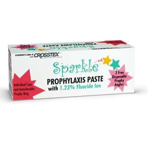 Sparkle Prophy Paste with Xylitol, Coarse Grit, Mint, 1.23% Fluoride, Single-Use Cups, 200/Box, UPCM thumbnail 11