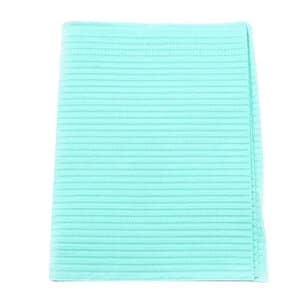 Crosstex ProBack Extra Heavy Patient Bibs, Aqua, 19" x 13", 500/Case, WEPBAQ thumbnail 3