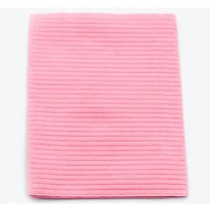 Crosstex Proback Extra Heavy Patient Bib Towels, Dusty Rose, 19" x 13", 500/Case, WEPBDR thumbnail 3