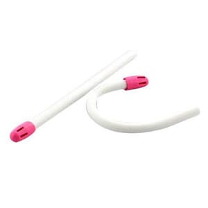 Comfort Plus Premium Saliva Ejectors, White/Pink, Bubblegum Scented, 100/Pk, ZWPCPBG thumbnail 12