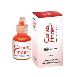 Caries Finder™ Caries Disclosing Dye, Red, 10 ml Bottle - CARIES FINDER RED . - Image 1