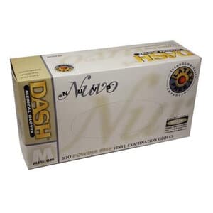 Nuvo Vinyl Exam Gloves, Powder-Free, Non-Sterile, Medium, White, 100/Box, NV100M thumbnail 13