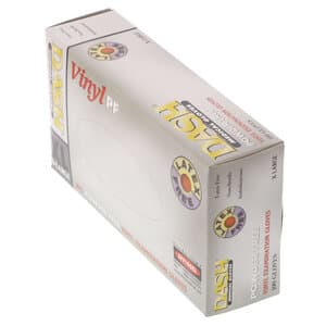 Dash Vinyl Powder-Free Exam Gloves, Latex-Free, Clear, Large, 100/Box, SPF100L thumbnail 13
