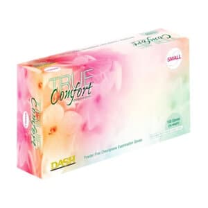 True Comfort Chloroprene Exam Gloves, Powder-Free, Non-Sterile, Small, Green, 100/Bx, TC100S thumbnail 11
